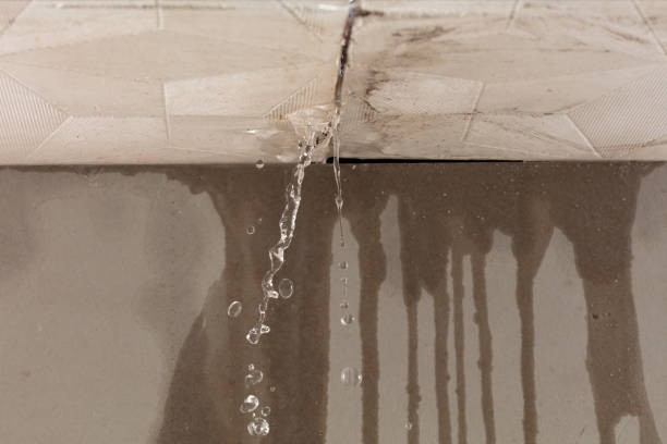 Professional Flood Damage Cleanup technician working in Marion, IN